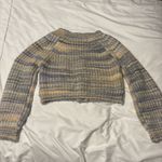 Jessica Simpson  Pastel Striped Cardigan Photo 1