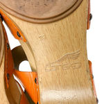 Dansko Thea Clogs Orange Leather Wooden Platform Clog Sandals Size 39/ US 8.5 Photo 8
