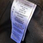 Good American  Good Waist Side Slit Crop Jeans GWCSS001T Black Women’s Size 6/28 Photo 6