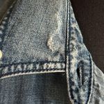 Madewell Chambray Frayed Hem Button Down Shirt Dress Photo 11