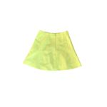 J.Crew Neon Yellow Flare Mini Skirt Photo 3