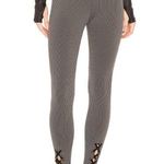 Koral  Session Legging Mid Rise Stretch Slit Criss-cross Striped Steel Gray Small Photo 0