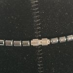 New Hand Crafted Heart Shaped Tiger’s Eye and Hematite Bead Necklace Brown Photo 3