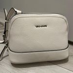 Tahari  White Pearl Aubrey Crossbody Shoulder Bag Purse Vegan Leather Photo 1