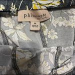 Philosophy  grey flower print skirt in medium Photo 3