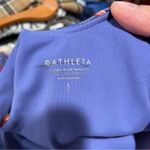 Athleta  long line conscious crop tropical sports bra sz large Photo 2