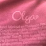 Olga Luxury Lift Underwire Bra 35063 Burgundy 40C Lace Cups Size undefined Photo 3