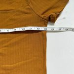 Everlane  Ribbed Square Neck Short Sleeve Rust Size X-Small NWOT Photo 3