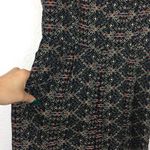 ZARA NWT Boho Woven Linen Printed Tribal Crop Wide Leg Jumpsuit XS Photo 6