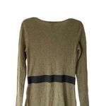White + Warren Cashmere Silk Olive Green Sweater Dress size medium Photo 3