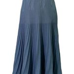 Peruvian Connection  Sweater Dress Fit Flare Ribbed Pima Cotton Blue Size Medium Photo 10