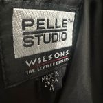 wilson's leather Wilson’s leather pelle studio leather blue snake embossed pants size 4 Photo 2