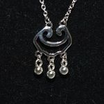 Source Unknown New .925 Silver Simple Chic Casual Longevity 15 inch Choker Necklace Photo 1