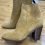 Rag and Bone Rover Bootie Women's 6 Brown Bourbon Suede High Heel Ankle Boots S43 Photo 2