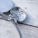 Silver Tone Handprint on my Heart Bracelet Photo 3