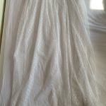 White Fox Boutique Totally Bangin' Sheer Skirt Maxi Dress in Nude & White Photo 11