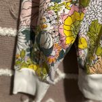 Vera Bradley Floral Quarter Zip Pullover Sweater Sweatshirt Photo 3