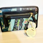 Spartina 449  New York City Map Wallet - Black and Teal snap button Photo 1