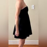 Sequin Hearts NWT  Strapless Black Dress with Pockets!! Photo 6