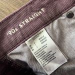 American Eagle 90s Straight Ribbed Corduroy Pants Purple Hue Fall Academia 4 Photo 9