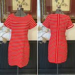 Tommy Bahama  Striped Jovanna Cotton Blend Orange Stripe Knit Dress - Sz S 💚🎀 Photo 1