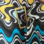 Missoni Graphic Print Lightweight Coat w/Belt - Size 10 Photo 3