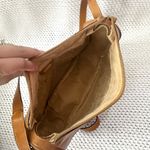 Gucci Vintage 70s Era Micro GG Monogram Crossbody Tan Canvas PVC Crossbody Bag Photo 12