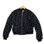 Vintage Tail Tech Full Zip Water Droplet Black and White Bomber Tennis Jacket Size M Photo 0