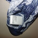 Palm Groove Blouse Top Women 2X Palm Trees Accent Button Quarter Sleeve Rayon Photo 6