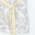 American Eagle Womens Floral Babydoll Ruffle Tank Top Size M Tie Belt Y2K Boho Photo 2