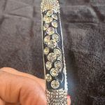 Bracelet Wire and Rhinestone studded Steam Punk Style Bangle Costume Silver Photo 8