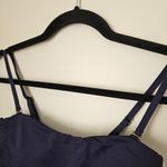 ANDIE  Swim The Rio Top Bikini Navy Blue Neutral Vacation Travel Beach Photo 3