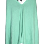 Caroline Grace Mint Green Alashan Cashmere‎ Blend Poncho Cape Dress Topper Size undefined Photo 0