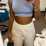 Pretty Little Thing Light Blue Crop Top Photo 0