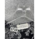 Nectar Clothing  Women's Romper Black Shorts Small Long Sleeve Sheer Surplice Photo 13