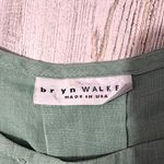 Bryn Walker  Seafoam Green Women's Blouse 100% line.  Size Large Photo 3