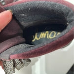 Sam Edelman  Women 7 Darrah Combat Lace Up Hiker Boot Burgundy Leather Wool Boho Photo 7