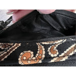 Vera Bradley  2008‎ "Caffe' Latte" Hope Toile Hidden Wristlet Wallet Brown Black Photo 4