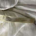 Free People  Intimately X-Small Adella Cami Top White Ruffle Crochet Lace Smocked Photo 9