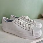 Keds  White Lace-Up Sneakers Platform Photo 2