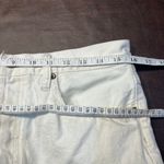 AGOLDE  Parker‎ Long White Denim Shorts Size 28 Raw Hem Casual Photo 10