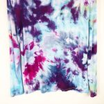 Heart & Hips Heart Hips Small Top Handmade Tie Dye Big Sky‎ Purple Blue Strappy Keyhole 655 Photo 7
