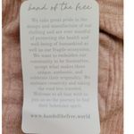 NWT Band of‎ the Free Ribbed Mock Neck Top Puff Shoulder Camel Tan Fall Photo 8