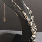 Erica Lyons black mirror bib necklace Silver Photo 5