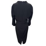 Antonio Melani Antonio‎ Melani Black Wemily 3/4 Sleeve Lined Dress 12 Office Cocktail Elegant Photo 1