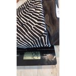 Chaus Black White Geometric Print Short Sleeve Cropped Blazer Jacket Size 6 Photo 10