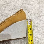 Timberland  skipher Leather Mule Wedge Heels‎ Wheat Tan White 8 Photo 9