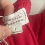 Love Riche  Red Sweetheart A Line Coquette Dress Twist Front Photo 8