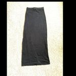 Forever 21 F21 one side slit maxi skirt Sz S Photo 14