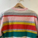Rebecca Taylor  Luxe Angora Blend Striped Sweater Size XS Photo 9